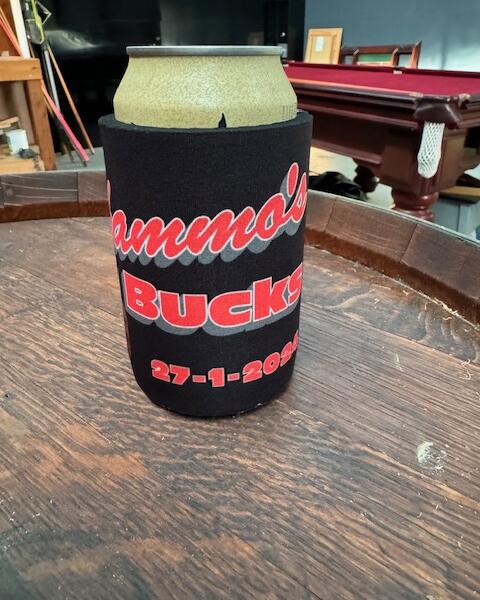 Bucks Party Stubby Holder